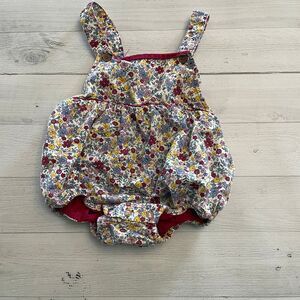 TU baby girls floral bubble romper 12-18 months‎